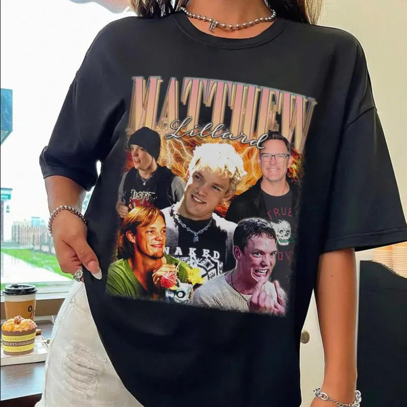 Retro Matthew Lillard Shirt Scream Scoobydoo Vintage Matthew Lillard 90s Fit Cotton T-Shirts, Hoodie, Sweatshirt