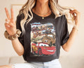Retro McQ Ueen Cars Shirt Cars Movie Lightning Shirt Champion Shirt Number Shirt Cotton T-Shirts, Hoodie, Sweatshirt