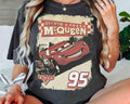 Retro McQueen Cars Shirt, Cars Movie T-Shirt, Lightning McQueen Shirt, Piston Cup Champion Shirt, Lightning McQueen...