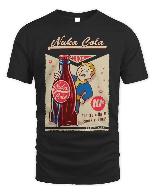 Retro Merch Fallout Nuca Coca Ad Shirt Hoodie, Sweatshirt | GrindPrints.com