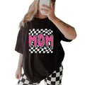 Retro Mom Shirt, Checkered Mama Shirt, Mothers Day Gift, Cute Mom Shirt, Shirts For Women, New Mom Gift, Mom Gift Shirt,...