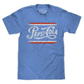 Retro Pepsi Cola Logo T-Shirt - Light Blue Hoodie, Sweatshirt | GrindPrints.com