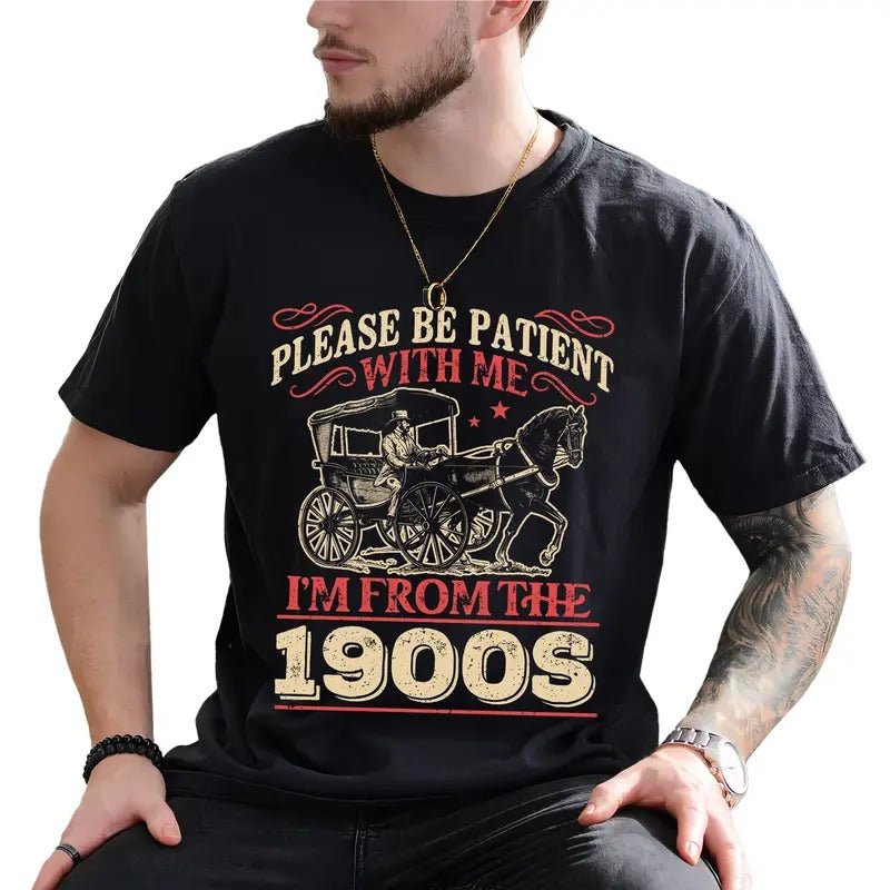 Retro Please Be Patient Me I'M 1990s Vintage 90s Funny Generation X Shirt Gen X Him T-Shirts, Hoodie, Sweatshirt