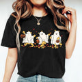 Retro Pooh Ghost Halloween Shirt, Winnie The Pooh Halloween Shirts, Spooky Season Shirt, Pooh TShirt, Cute Fall TShirt,...