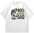 Retro Reel Cool Dad T-Shirt Soft Cotton Fabric Retro Graphic Football Fan Gift Hoodie, Sweatshirt | GrindPrints.com