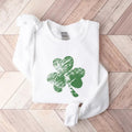 Retro Shamrock Sweatshirt, Womens Shenanigans Sweatshirt, Cute St Patricks Day Sweatshirt, Lucky Sweatshirt, Irish Shirt,...