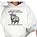 Retro Smart Fella Capybara 90s Sweatshirt, Funny Capybara T Shirt, Retro 90s Shirt, Distressed Hoodie, Unisex Crewneck...