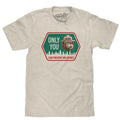 Retro Smokey Bear Only You Can Prevent Wildfires T-Shirt - Oatmeal Heather Hoodie, Sweatshirt | GrindPrints.com
