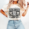 Retro Soccer Mom T-Shirt, Soccer T-Shirt, Soccer Mama, Soccer Shirt Game Day T-Shirt Hoodie, Sweatshirt | GrindPrints.com
