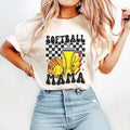 Retro Softball Mama T-Shirt, Softball T-Shirt, Sports T-Shirt, Softball Mom T-Shirt Hoodie, Sweatshirt | GrindPrints.com