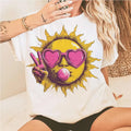 Retro Summer Ocean Shirt Beach Sun Vacation Boho Sunshine Peace Top T-Shirts, Hoodie, Sweatshirt