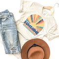 Retro Sunshine Shirt, Retro Sunshine T Shirt, Camping Shirt, Travel Hoodie Sweatshirt | GrindPrints.com