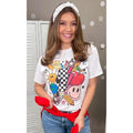 Retro Teacher Vibes Graphic T-Shirt Hoodie, Sweatshirt | GrindPrints.com