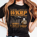Retro Thanksgiving Turkey Drop Unisex T-Shirt, Thanksgiving Day OH Cotton Shirts Hoodie, Sweatshirt | GrindPrints.com