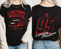 Retro Two Side Mc Que0n Cars Shirt Cars Movie Cars Movie Shirt Piston Cup Champion Shirt Cars Movie Number Shirt Casual Cottonstyle{N002}6 T-Shirts, Hoodie, Sweatshirt