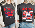 Retro Two Side McQueen Cars Shirt, Cars Movie T-Shirt, Lightning McQueen Shirt, Piston Cup Champion Shirt, Lightning...