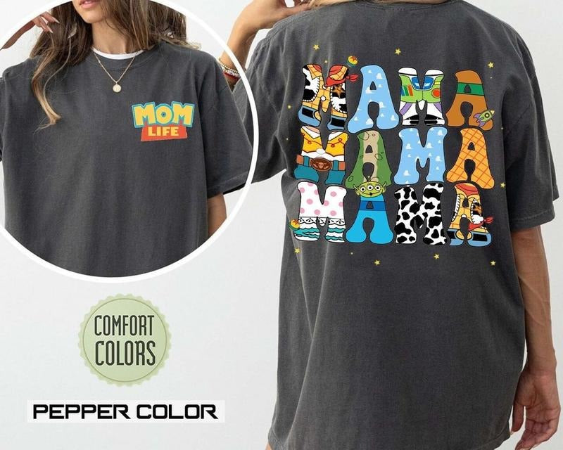 Retro Two Side Vintage Toy Mama Shirt, Toy Mom T-Shirt, Toy Lovers Shirt, Retro Mama Toy Tee, Mother's Day Shirt Casual...