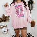 Retro Valentines Boots sweawtshirt crewneck shirt for women, western outfits women, western clothing stuff for women,...