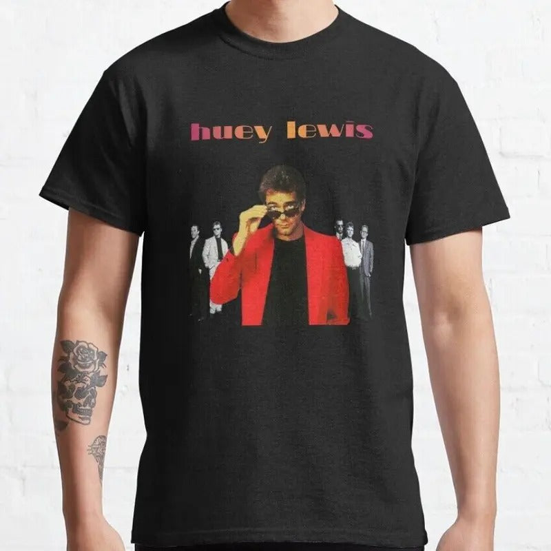 Retro Vintage Huey Band Legend Classic T-Shirt S-3XL Hoodie, Sweatshirt | GrindPrints.com