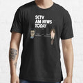 Retro Vintage Sctv Am News Classic T-Shirt S-3XL Hoodie, Sweatshirt | GrindPrints.com