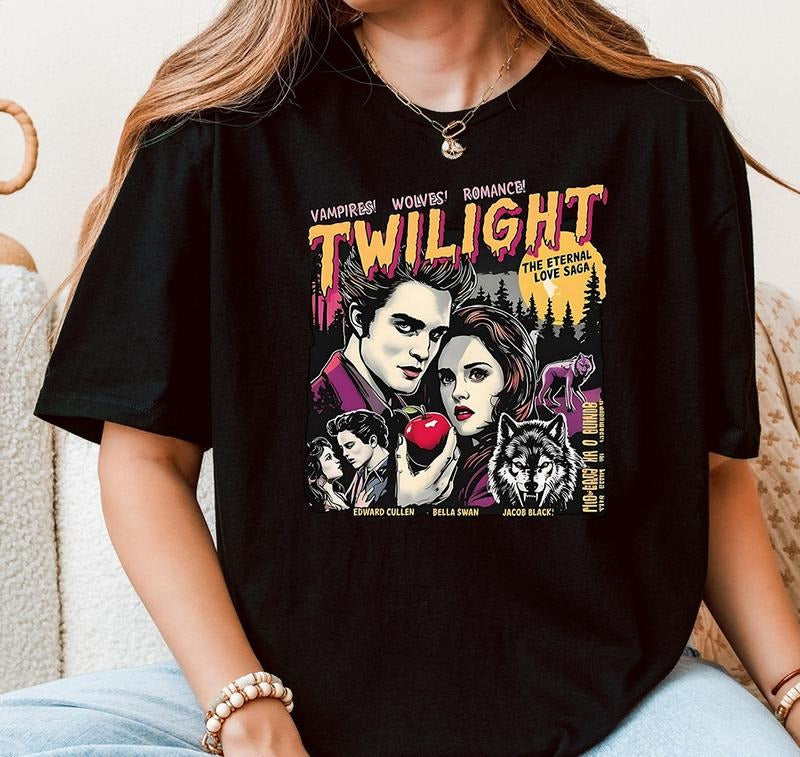 Retro Vintage Twilight T-Shirt Classic 90s Retro Perfect Gift for Him Classic 90s Retro Hoodie, Sweatshirt | GrindPrints.com