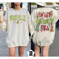 Retro Whoville University Christmas Crewneck Sweatshirt, Hoodie, T-shirt, Cute Christmas Gifts | GrindPrints.com