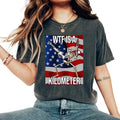 Retro Wtf Is A Kilometer Funny Shirt, Veteran Day Tee, Gamer Shirt, July 4th Skeleton Meme Shirt, Unisex T-Shirt, Gifts...