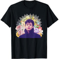 Retro Young Kamala Harris 80s Floral Photo 2024 Feminist T-Shirt made in usa Hoodie, Sweatshirt | GrindPrints.com