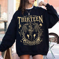 Retro the Thirteen Throne of Glass Sweatshirt, From Darkness Claim Us Sweatshirt, Bookish Gifts, Fantastic Reader Hoodie,...