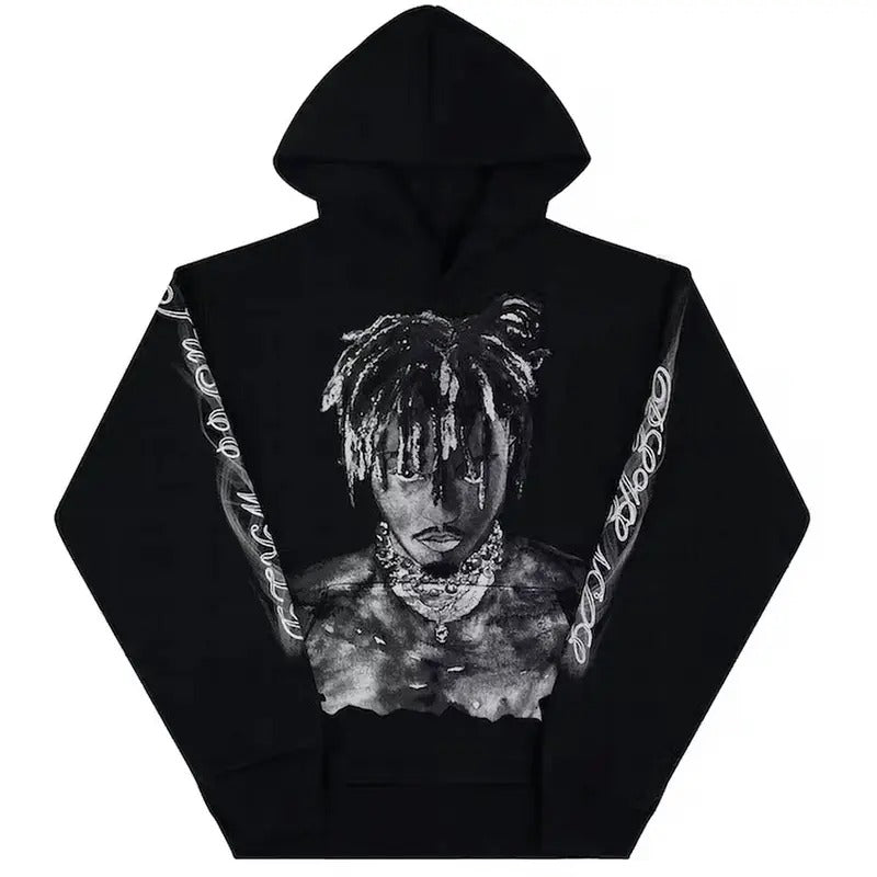 Revenge Juice Wrld 999 Graphite Portrait Hoodie, Trending Hoodie, Gift For Him, Gift For Her, Gift For Fans T-Shirts,...