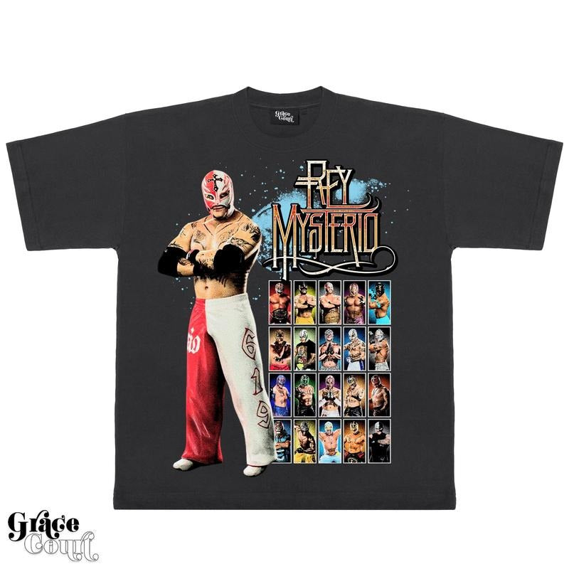 Rey Mysterio TEE | VINTAGE TEE GRAPHIC T-SHIRT SWEATSHIRT HOODIE | SPORT TEE | GIFT FOR FAN | GrindPrints.com