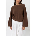 Rhythm Women's Chocolate Classic Knit Sweater T-Shirts, Hoodie, Sweatshirt | GrindPrints.com