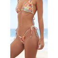 Rhythm Women's Sierra Floral Gathered Tie Side Bikini Bottom T-Shirts, Hoodie, Sweatshirt | GrindPrints.com