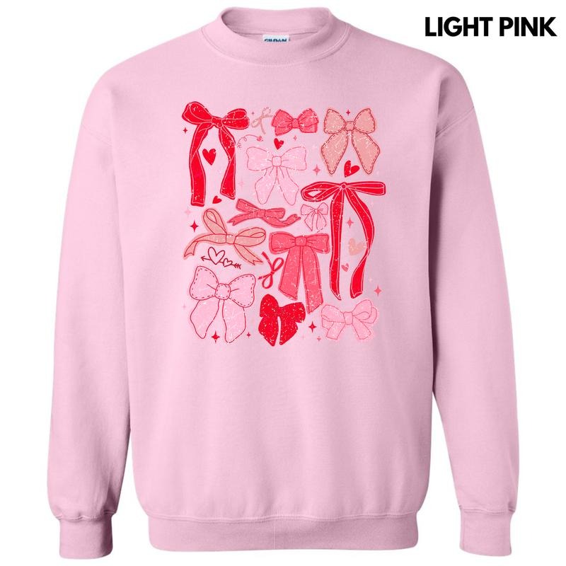 Ribbon & Bow Collage Sweatshirt 'NLB' T-Shirts, Hoodie | GrindPrints.com