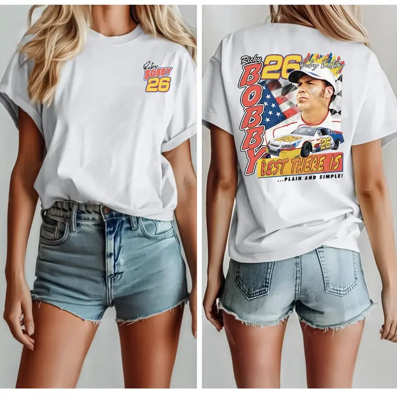 Ricky Bobby T-Shirt, Mental Health Matter, S to 4XL, Menswear Hoodie, Sweatshirt | GrindPrints.com