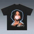 Rihanna Unisex T-shirt, 90s Classic Retro Unisex Tshirt Tour 2024, Vintage 90s Rap Hip Hop Shirt Shortsleeve Top Crewneck...