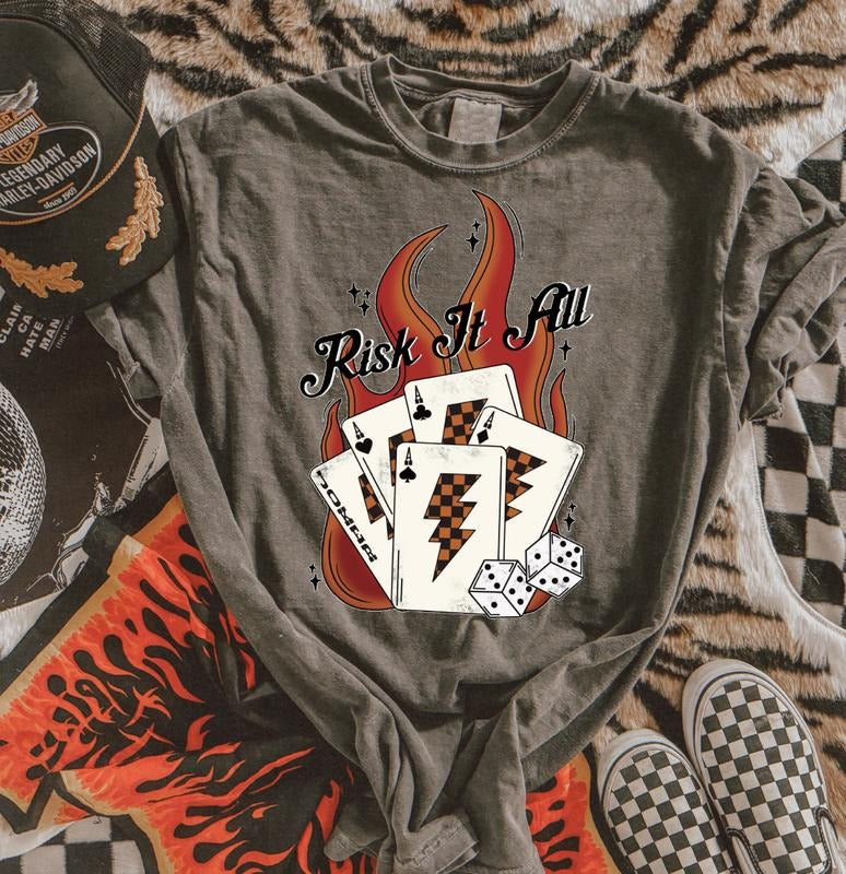 Risk All Vintage Western Cowgirl Shirt Boots Shirt Country Music Shirt Rodeo Horse Lover Cow Girl Nashville T-Shirts, Hoodie, Sweatshirt