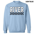 River Varsity Checkered Sweatshirt 'NLB' T-Shirts, Hoodie | GrindPrints.com