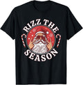 Rizz The Season Funny Santa Clause Rizzler T-Shirt Hoodie, Sweatshirt | GrindPrints.com