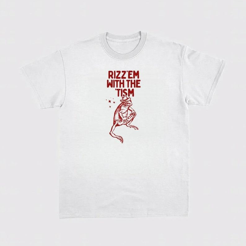 Rizz Em Tism Heavy Cotton T-Shirts, Hoodie, Sweatshirt