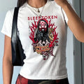 Rock Band Sleep Token Butterfly Rock Band Baby Made Bella Canvas Fabric Band Shirt T-Shirts, Hoodie, Sweatshirt