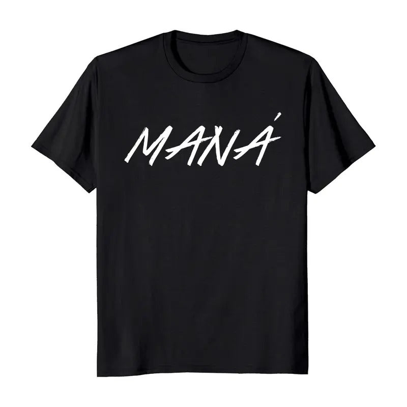 Rock En Español Mana Brushed Text Men's T-Shirt Casual Classic Hoodie, Sweatshirt | GrindPrints.com