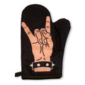Rock Hand Oven Mitt Metal Rock And Roll Music Graphic Novelty Kitchen Accessories Funny Graphic Kitchenwear Funny Food ...