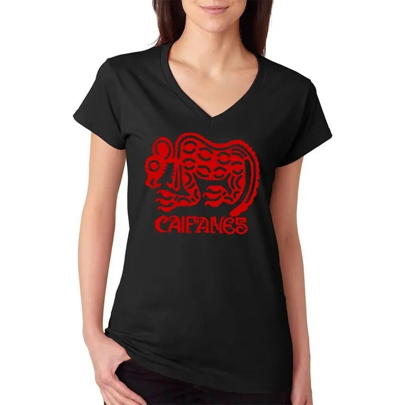 Rock en español caifanes women's v-neck t-shirt Casual Comfort Hoodie, Sweatshirt | GrindPrints.com