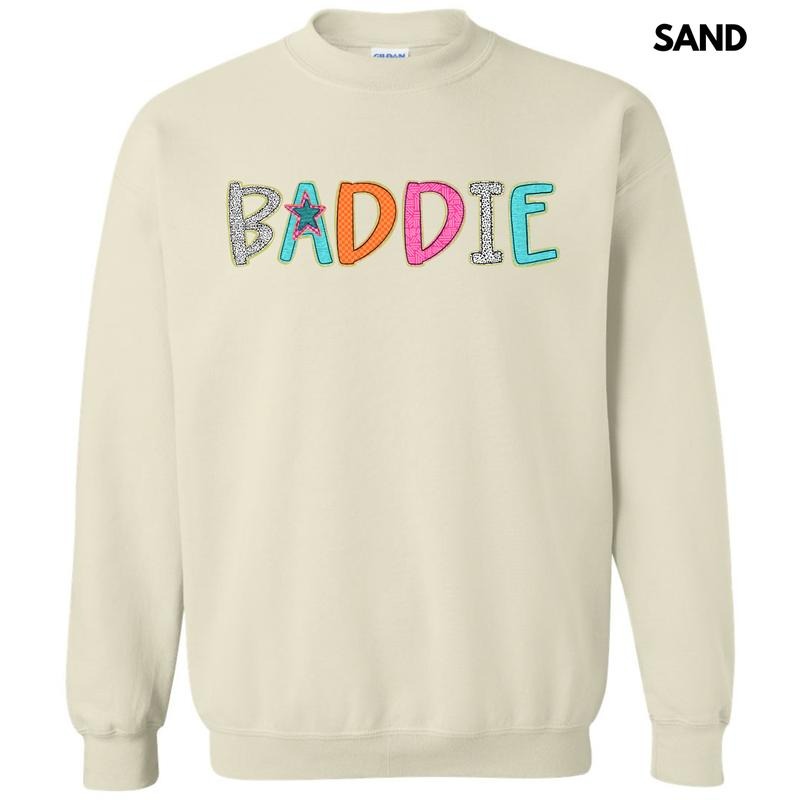 Rockstar Baddie Sweatshirt 'NLB' T-Shirts, Hoodie | GrindPrints.com