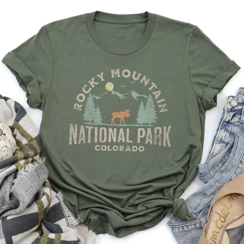 Rocky Mountain National Park T-Shirt Hoodie, Sweatshirt | GrindPrints.com