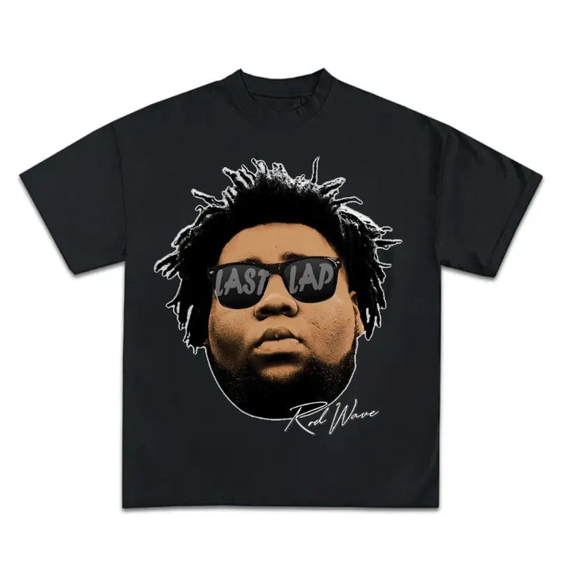 Rod Glasses Last Lap Rd Wave Big Face tar Graphic Rap Tee Shirt Top Streetwear Hoodie, Sweatshirt | GrindPrints.com