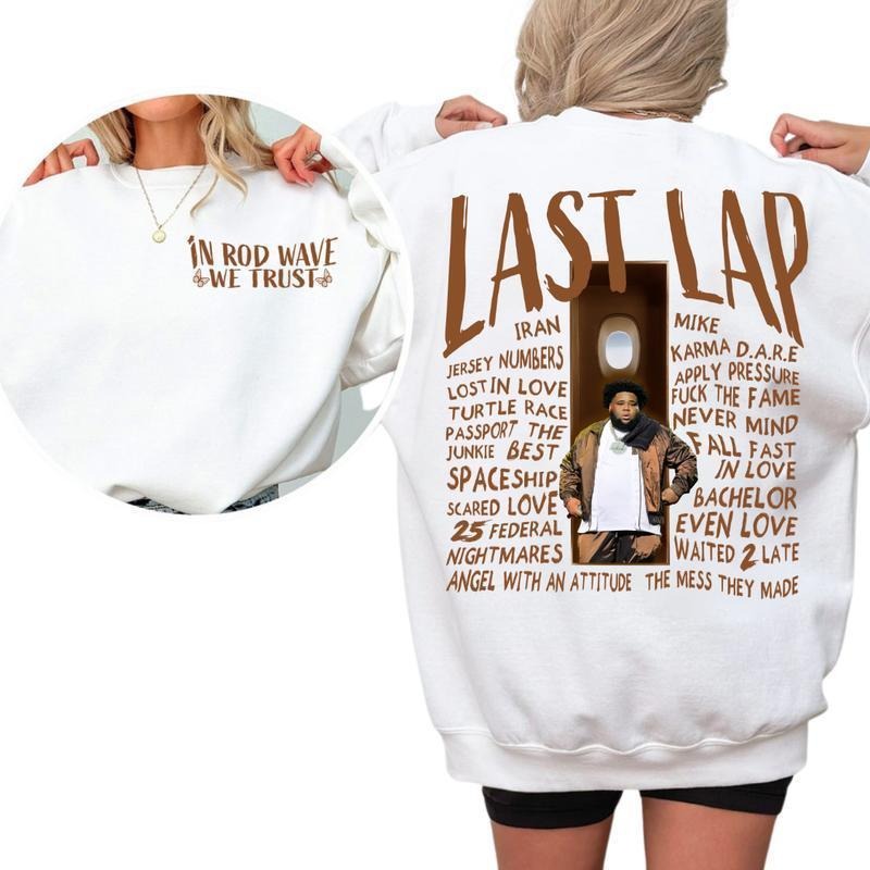 Rod Wave 2-Sided New Album Shirt, Hoodie & Sweatshirt | Official Concert Merch 2024 | GrindPrints.com