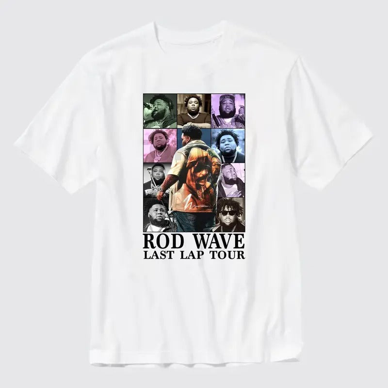 Rod Wave Last Lap Concert 2024 T-Shirt Hoodie, Sweatshirt | GrindPrints.com