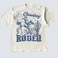 Rodeo 90s Graphic Cowboy T-Shirt, Retro Western 2000s Graphic Shirt, Vintage Cowboy Tee, Rodeo Adult Unisex Tee, Wild...